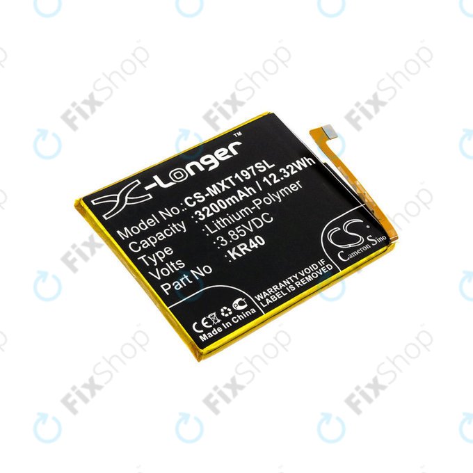 Motorola One Vision - Akku Batterie KR40 3200mAh HQ
