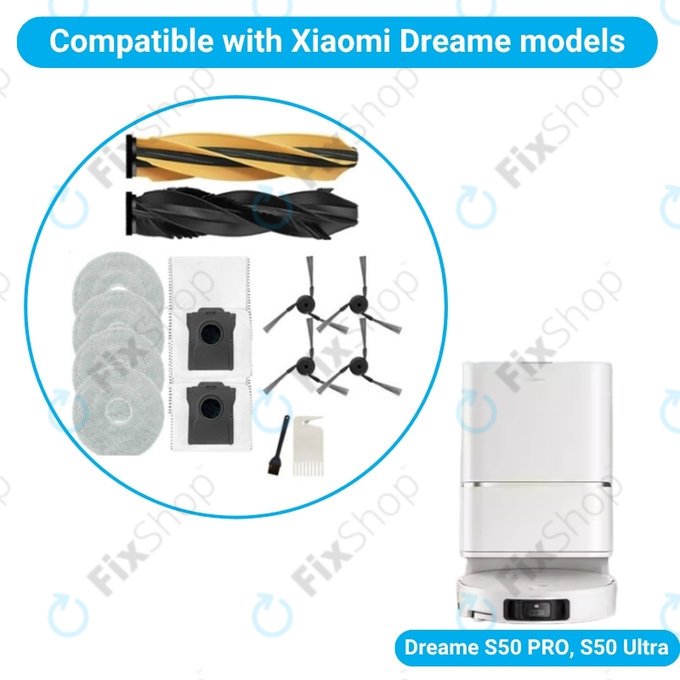 Xiaomi Dreame S50 PRO, S50 Ultra - Komplett-set