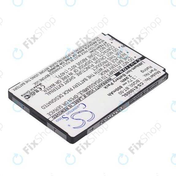 Akku batterie für Motorola Wilder, 800mAh, Li-Ion, 3.7V, BQ50, HQ