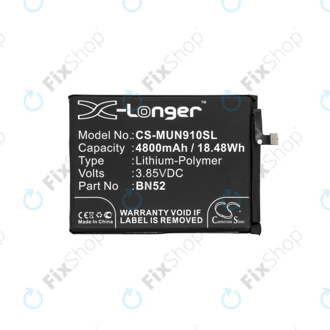 Xiaomi Redmi Note 9 Pro - Akku Batterie BN52 4800mAh HQ
