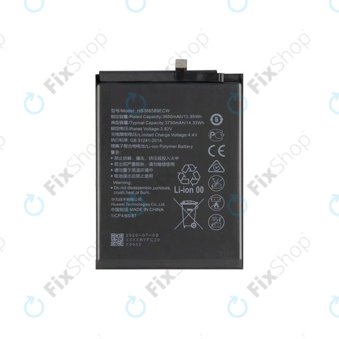 Huawei Honor View 10 BKL-L09 - Akku Batterie HB386589ECW 3750mAh