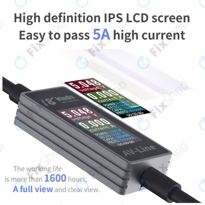 AV-Line - Ladekabel mit Intelligenter Erkennung (Lightning - USB-A)