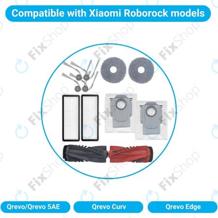 Xiaomi Roborock Qrevo, Qrevo Curv, Qrevo Edge, Qrevo 5AE - Komplett-set