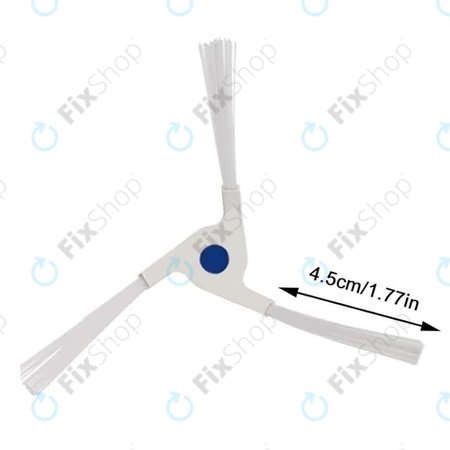 Ecovacs Deebot X2-series - Roidmi EVE Plus - Seitenbürste (Weiß) - 2Stk.