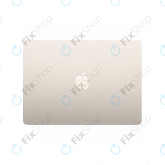 LCD-Display für MacBook Air 13", A3240 (2025), mit Frontglas und Deckel, Starlight, 661-50104, Genuine Apple