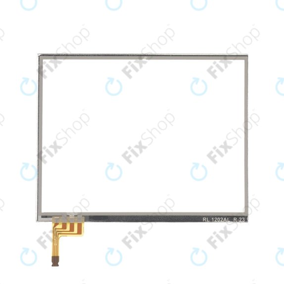 Unteres Touchscreen-Glas mit Klebestreifen für Nintendo DS Lite