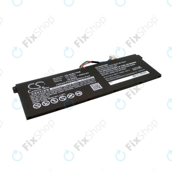 Akku batterie für Acer Aspire 5, 7 E5, V3, Chromebook 11, 13, 15, 3000mAh, Li-Pol, 15.2V, AC14B18K, HQ