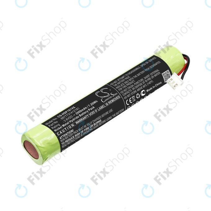 Akku batterie für Hurricane Spin Scrubber, Brush Cleaner Mop, 2000mAh, Ni-MH, 3.6V, 8877731412181, HQ