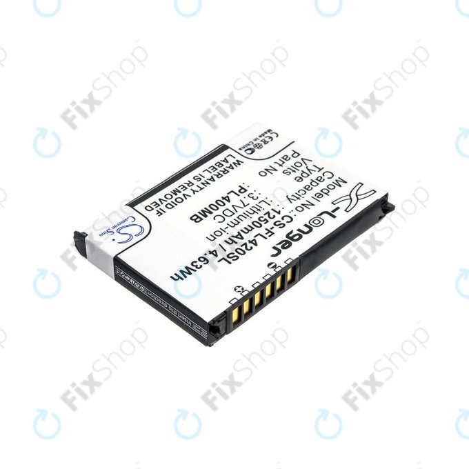 Batterie für Fujitsu Siemens Loox N560, N520, N500, 420, 410, 1250mAh, Li-Ion, 3.7V, PL400MB, HQ
