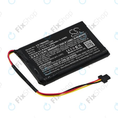 Batterie für TomTom One XL Traffic, XL 30 Europe 31, 1200mAh, Li-ion, 3.7V, FLB0813007089, HQ