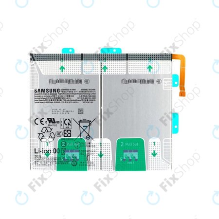 Samsung Galaxy Tab S10 Lite X400, X406, S10 FE X520, X526 - Akku Batterie EB-BX526ABE 8000mAh - GH82-37144A Genuine Service Pack