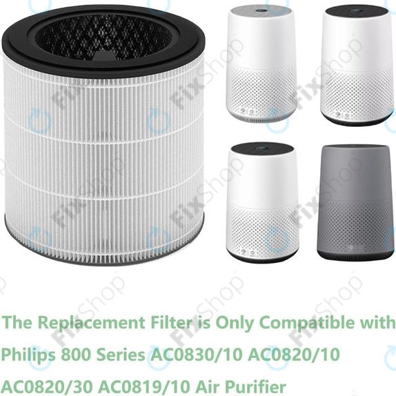 Philips 800-series, AC0830/10, AC0820/10, AC0820/30, AC0819/10 - HEPA-Filter 3-in-1 (Aktivkohle)
