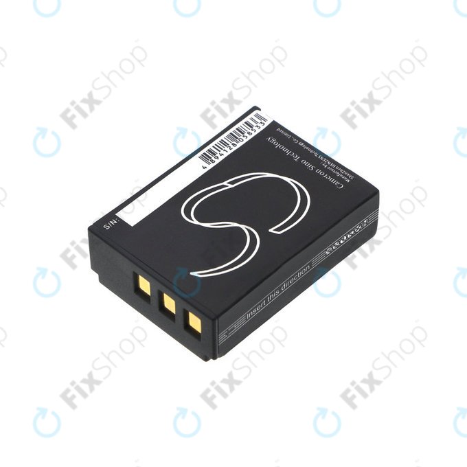 Batterie für Toshiba Camileo X200, X400, 1600mAh, Li-Ion, 3.7V, PA3985, HQ