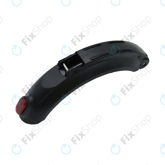Kugoo S1, S1 Pro, S2, S3 - Hinterer Kotflügel mit Licht und Kabel (Black)