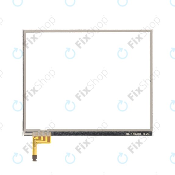 Unteres Touchscreen-Glas mit Klebestreifen für Nintendo DSi