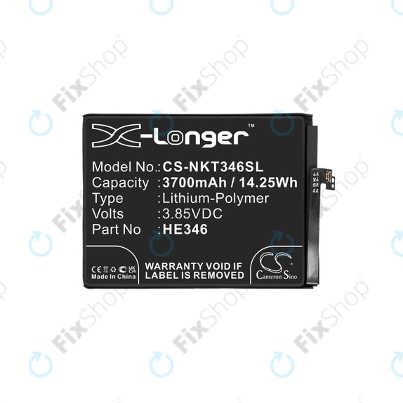 Nokia 7 Plus - Akku Batterie HE346 3700mAh HQ