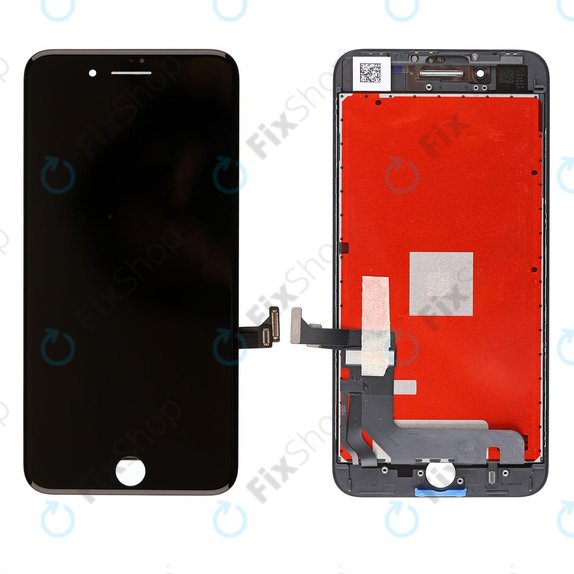 Apple iPhone 8 Plus - LCD Display + Touchscreen Front Glas + Rahmen (Black) Refurbished