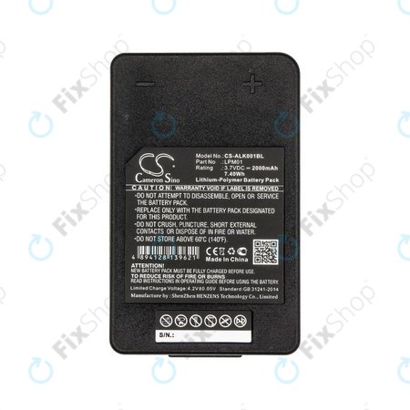 Akku batterie für Autec LK NEO, 2000mAh, Li-Pol, 3.7V, LPM01, HQ