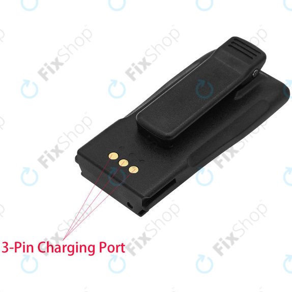 Batterie für Motorola CP140, 150, 160, 200, DP1400, GP3188, 1800mAh, Li-Ion, 7.2V, NNTN4496, HQ