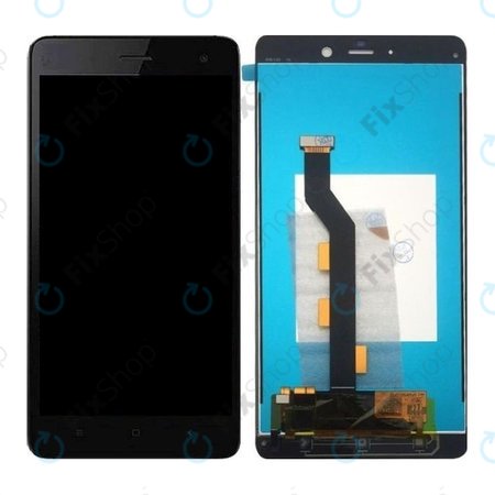 Xiaomi Mi Note - LCD Display + Touchscreen Front Glas (Black) TFT