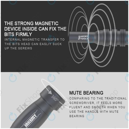 Jakemy JM-8172 - Professioneller Multifunktions-Reparatur-Werkzeugsatz 73in1