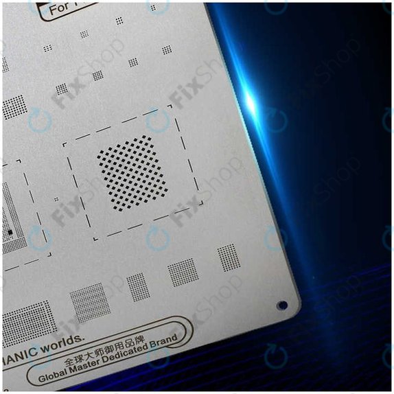 Mechanic iTin 22 - Stahlschablone für die Hauptplatine für iPhone 11 Pro, 11 Pro Max