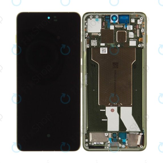 Display für Motorola Edge 70, Touchscreen-Glas mit Rahmen, Bronze Green, 5D68C31543, Genuine Service Pack