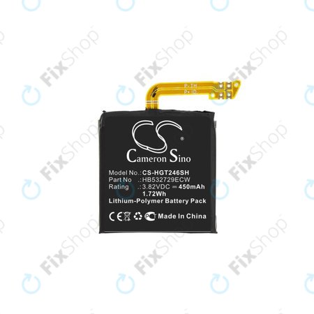 Huawei Watch GT2 Latona-B19 46mm - Akku Batterie HB532729ECW 450mAh HQ