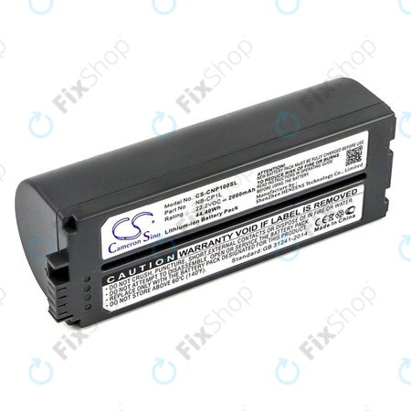 Akku batterie für Canon Selphy CP, 2000mAh, Li-Ion, 22.2V, NB-CP1L, HQ