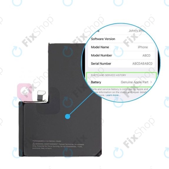 Akku für iPhone 16 Pro | 661-42720 | 3582mAh | Genuine Apple