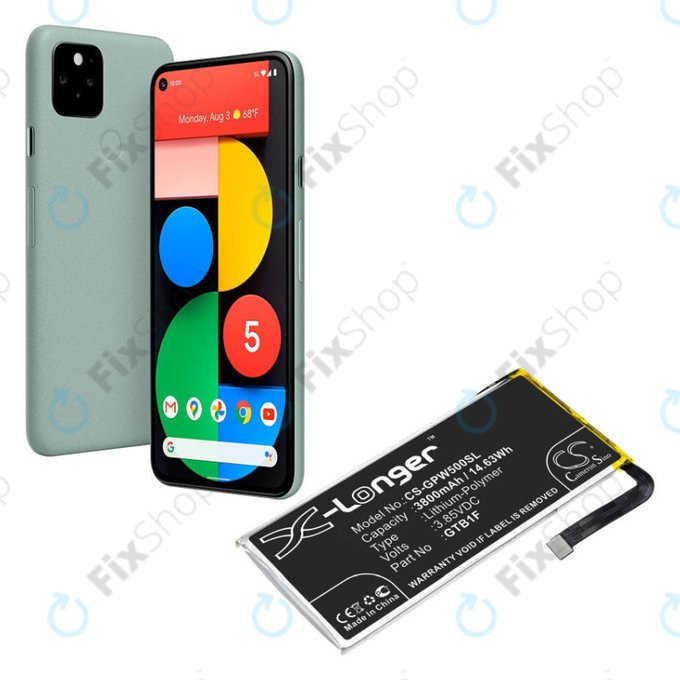 Google Pixel 5 - Akku Batterie GTB1F 3800mAh HQ