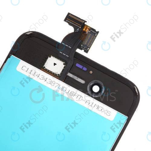 Apple iPhone 4S - LCD Display + Touchscreen Front Glas + Rahmen (Black) TFT