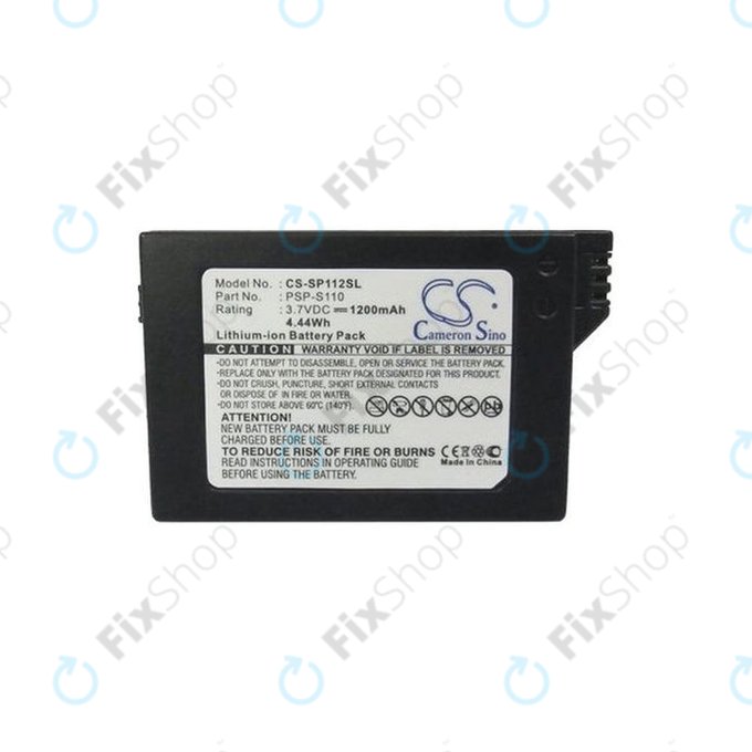 Sony Playstation Portable 2000 - Akku Batterie PSP-S110 1200mAh HQ