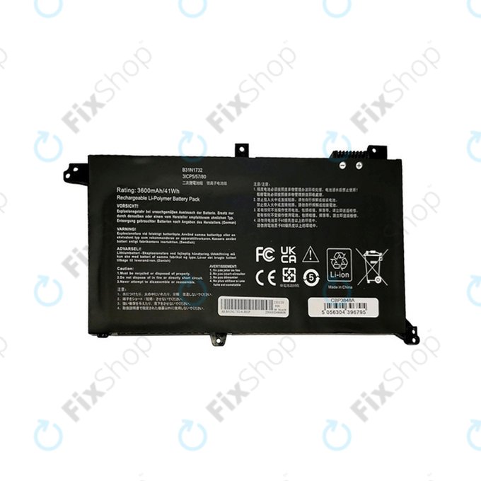 Asus X571GD-BQ275T - Akku Batterie Li-Ion 11.55V 3600mAh - 77051179 Genuine Service Pack
