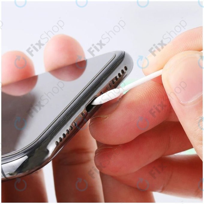 Wattestäbchen zur Reinigung von Telefonen und Kopfhörern (25Stk.)