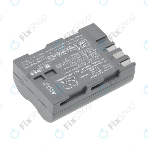 Akku batterie für Nikon D100, D200, D50, D70, D70s, D80, D300S, D700, D90, D300, 1500mAh, Li-Ion, 7.4V, EN-EL3e, HQ
