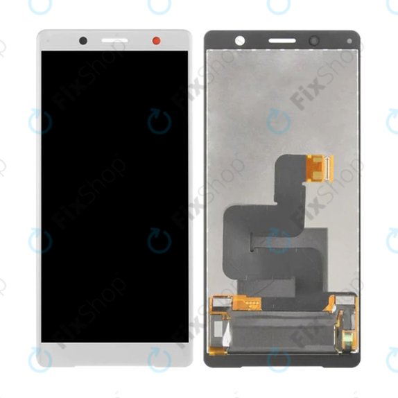 Sony Xperia XZ2 Compact - LCD Display + Touchscreen Front Glas (Silver) TFT