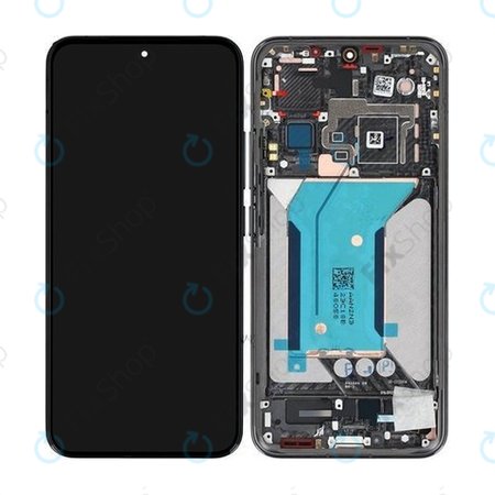 Xiaomi 14 23127PN0CC - LCD Display + Touchscreen Front Glas + Rahmen (Black) - 56000400N300 Genuine Service Pack