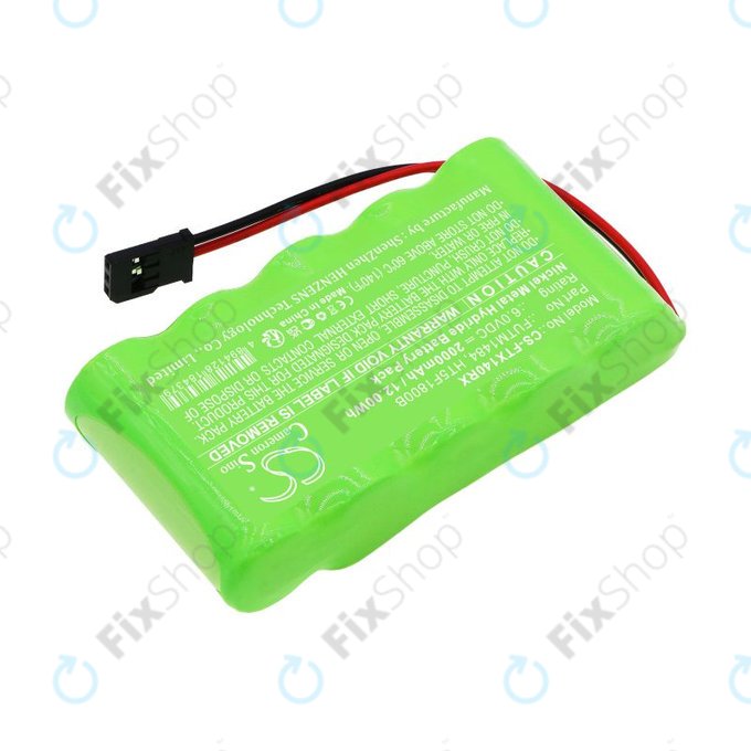 Akku batterie für Futaba 14SG, 4PKS, 2000mAh, Ni-MH, 6V, FUTM1484, HQ