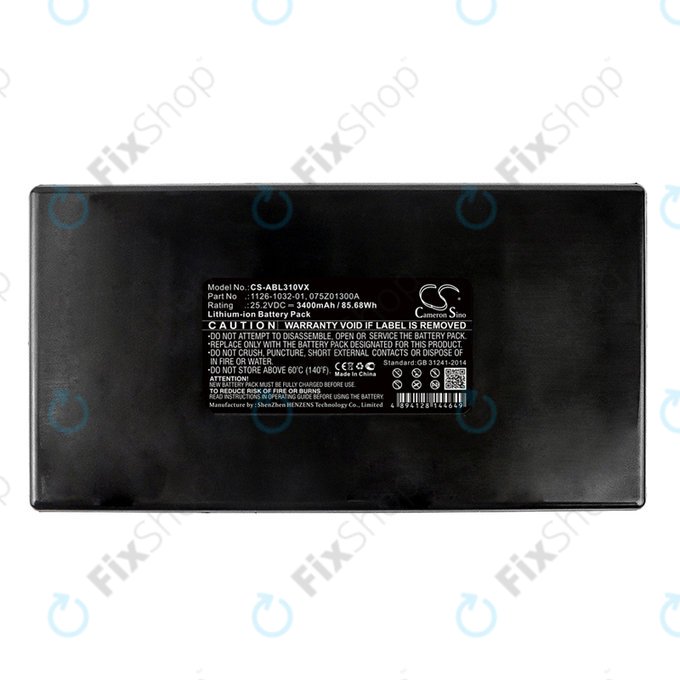 Akku batterie für Stiga Autoclip 125, AutoClip M7, Ambrogio L85 Evolution, 3400mAh, Li-Ion, 25.2V, 1126-1032-01, HQ