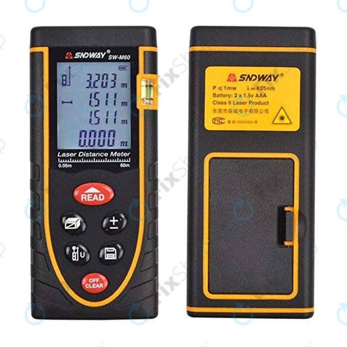 SNDWay SW-M60 - Hochpräzisions-Laserlineal (60m)