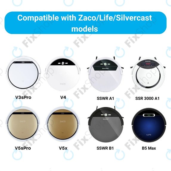 Zaco V3, V40, V5s Pro, V5x, Silvercrest SSWR A1, SSWR B1, SSR 3000 A1 - Akku Batterie 18650B4-4S1P-AGX-2 Li-Ion 14.4V 2600mAh HQ