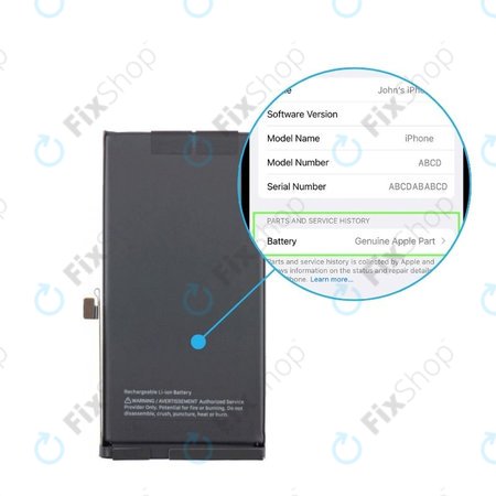 Akku für iPhone 15 | 661-35885 | 3349mAh | Genuine Apple