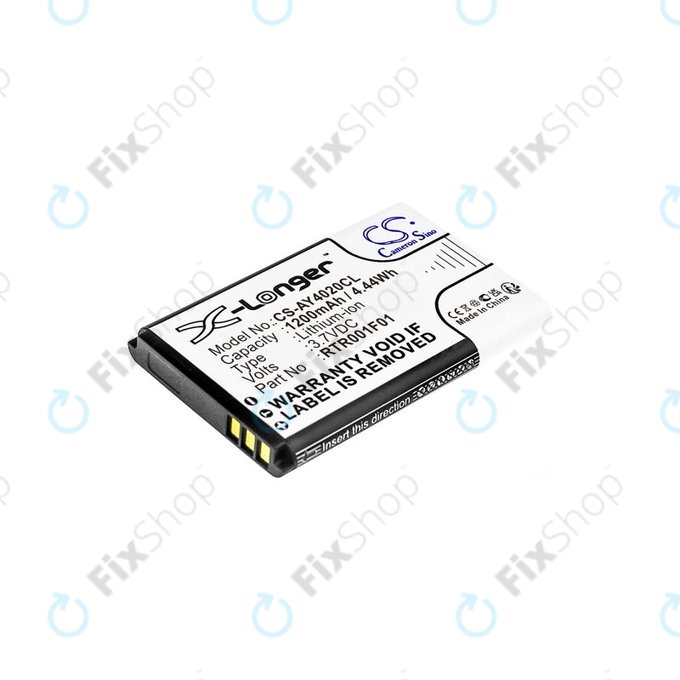 Batterie für Alcatel 8232, 1200mAh, Li-Ion, 3.7V, RTR001F01, HQ