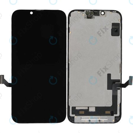 Apple iPhone 14 - LCD Display + Touchscreen Front Glas + Rahmen Soft OLED FixPremium