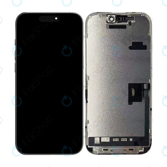 Apple iPhone 16 Pro - LCD Display + Touchscreen Front Glas + Rahmen Refurbished