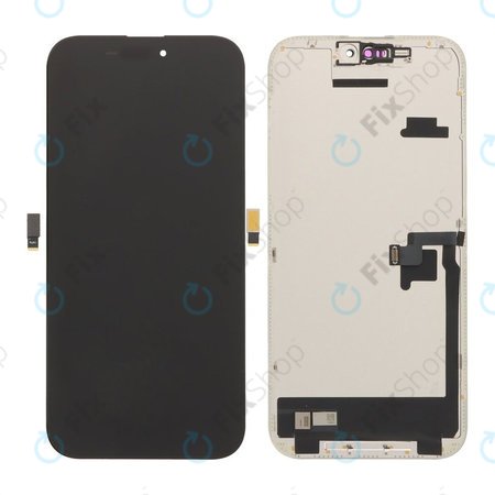 Apple iPhone 16 Pro Max - LCD Display + Touchscreen Front Glas + Rahmen Hard OLED FixPremium 120Hz