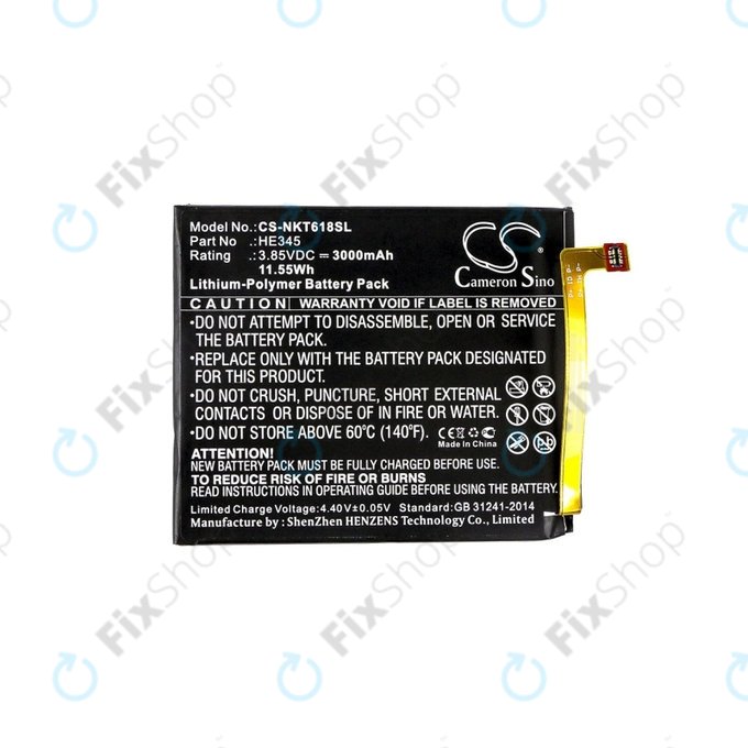 Nokia 6.1 - Akku Batterie HE345 3000mAh HQ