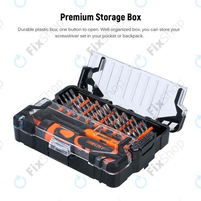 Jakemy JM-6124 - Präzisionsschraubendreher-Werkzeugsatz 48in1