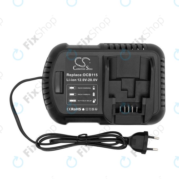 Ladegerät für DeWalt 12-20V, DCB115, HQ